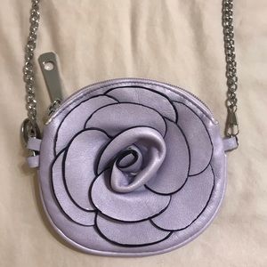 Light purple circular follower purse!